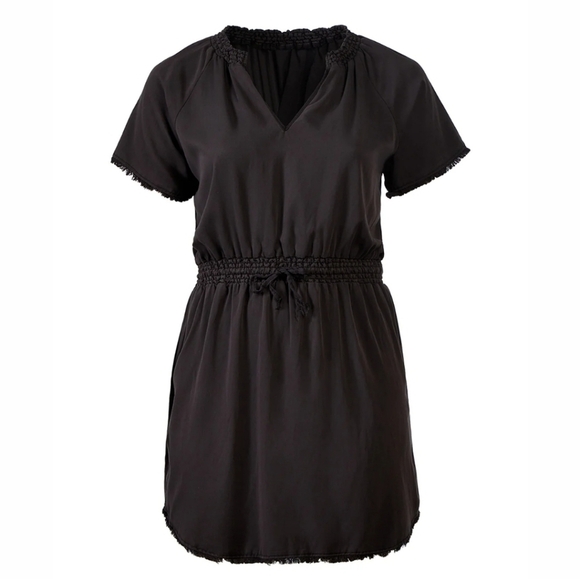 Dex Dresses & Skirts - Dex NWT Dark Grey Frayed Hem Dress Size X (12/14)